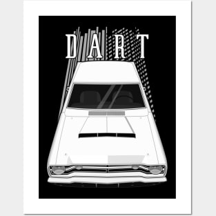 Dodge Dart 1968 - white Posters and Art